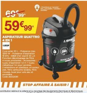 aspirateur lavor