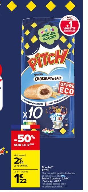 chocolat au lait Pitch