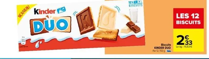 biscuits kinder