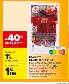 chorizo Carrefour