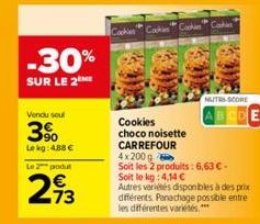 cookies Carrefour