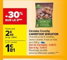 chocolat au lait Carrefour