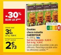 cookies Carrefour