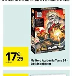 17%25  my hero academia  my hero academia tome 34-edition collector 