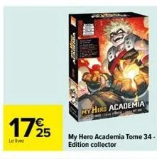 17%25  my hero academia  my hero academia tome 34-edition collector 