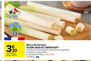 poireaux Carrefour