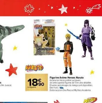18%  la figurine  anime heroes  maki naruto  figurine anime heroes naruto incame ton héros préféré au travers  de cette superbe figurine de 170m ultra détailée d'autres personnages du mange sont dispo