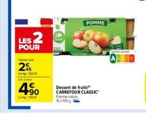 fruits Carrefour