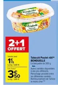 promos bonduelle