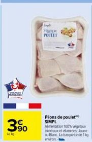 pilons de poulet 