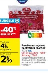 framboises Carrefour