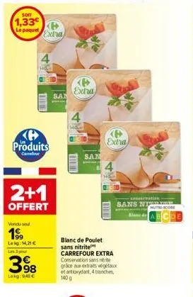 blanc de poulet carrefour