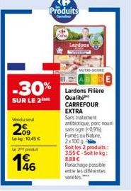 lardons Carrefour