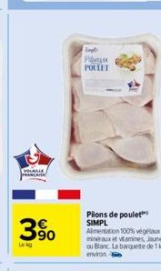 pilons de poulet 