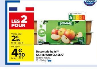 fruits Carrefour