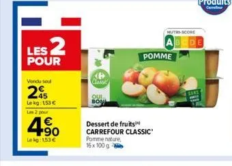 fruits carrefour