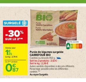 carottes Carrefour