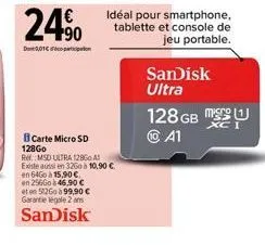 carte micro sandisk