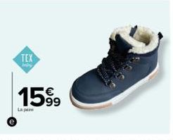 TEX  baby  15%⁹9  La paire 