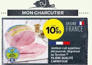 jambon cuit Carrefour