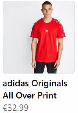 adidas Originals All Over Print  €32.99 