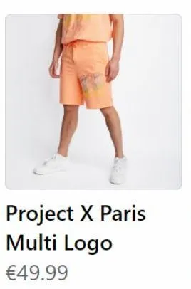 project x paris  multi logo  €49.99 