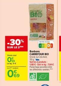 bonbons Carrefour