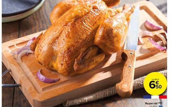 30  La pece  6%  Poulet rôti Le pièce 