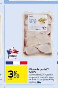 pilons de poulet 