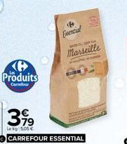 B Produits  Carrefour  3,99  Le kg: 5.05 € CARREFOUR ESSENTIAL  Marseille  ce  PAR 