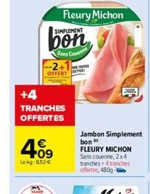 jambon fleury michon