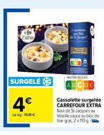 bloc de foie gras Carrefour