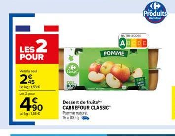 fruits Carrefour