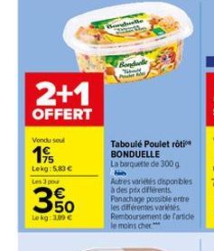 promos Bonduelle