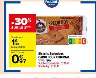 spéculoos carrefour