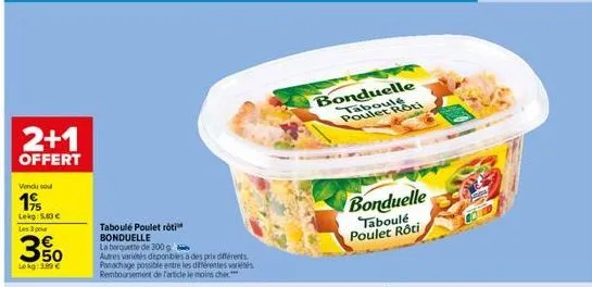 poulet bonduelle