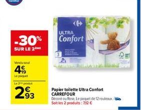 papier toilette Carrefour