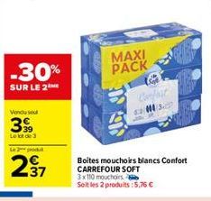 boîtes Carrefour