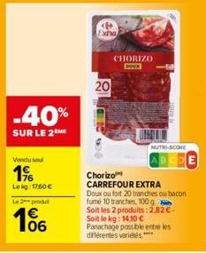 chorizo Carrefour