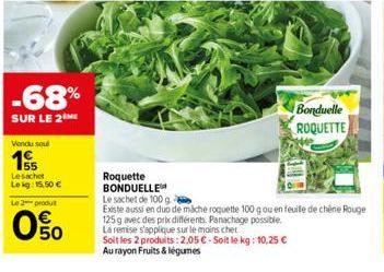 roquette Bonduelle