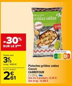 pistaches Carrefour