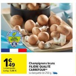 champignons Carrefour