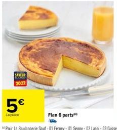 SAVEUR 2022  5€  La pièce 