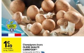 champignons Carrefour