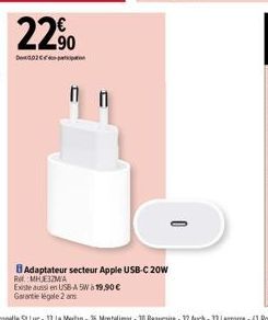 adaptateur Apple