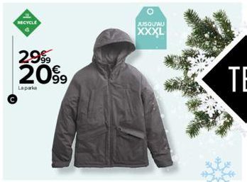 RECYCLE  2.999  2099  Laparka  JUSQU'AU  XXXL 