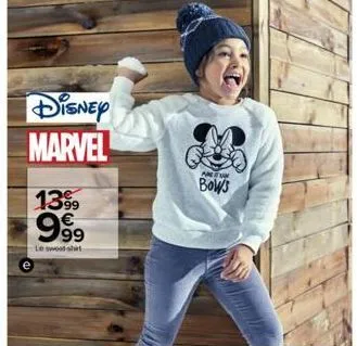 disney marvel  1399  999  le sweat-shirt  anu  bows 