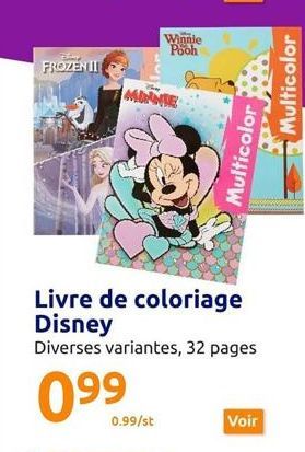 FROZEN I  0.99/st  Winnie Pooh  MINNIE  Multicolor  Voir  Multicolor 