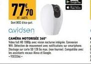 77,70  NT: 64475 Dent 012 déco-part  avidsen 