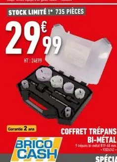 2999  ht:24€99  garantie 2 ans 